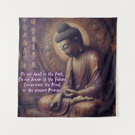 BLIJF NIET IN HET VERLEDEN WANDKLEED