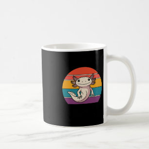 Blijf nieuwsgierig Axolotl Retro Leuke Dierenliefh Koffiemok