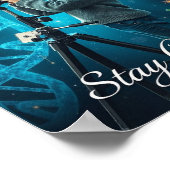 Blijf nieuwsgierig - Educational Science Poster (Hoek)