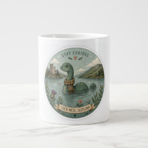 Blijf Nieuwsgierig Knus Cryptid Nessie Loch Ness M Grote Koffiekop