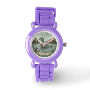 Blijf Nieuwsgierig Knus Cryptid Nessie Loch Ness M Horloge