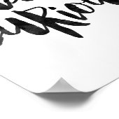 Blijf nieuwsgierig poster (Hoek)