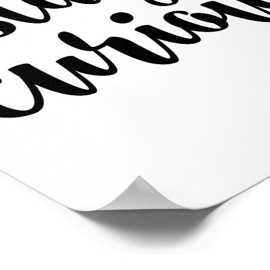 Blijf nieuwsgierig poster (Hoek)