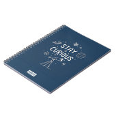 Blijf nieuwsgierig Starlight Notitieboek / Space S (Linkerzijde)