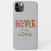 Blijf nooit alleen Case-Mate iPhone case (Achterkant)