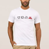 Blijf normaal - unisex t-shirt (Voorkant)
