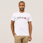 Blijf normaal - unisex t-shirt (Voorkant volledig)