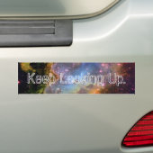 "Blijf omhoog kijken" Bumperstickers IV (Op auto)