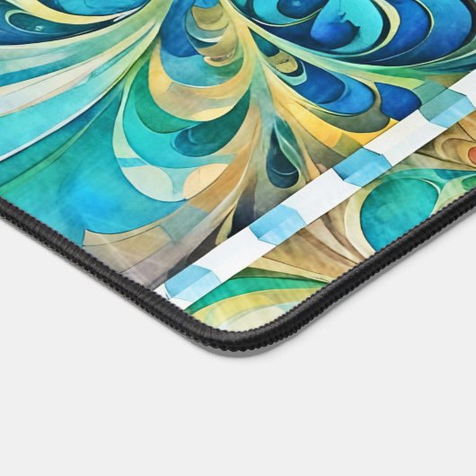 Blijf onder druk bureaumat (Hoek)