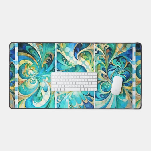 Blijf onder druk bureaumat (Keyboard & Muis)