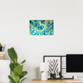 Blijf onder druk poster (Thuiskantoor)