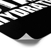 Blijf onder druk poster (Hoek)