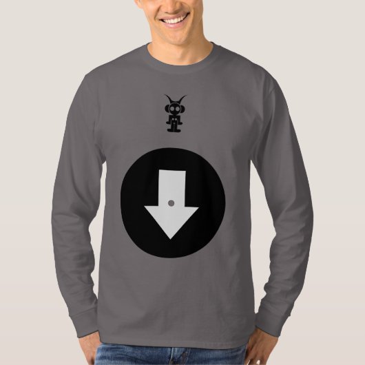 BLIJF ONDERGRONDS T-SHIRT (Voorkant)