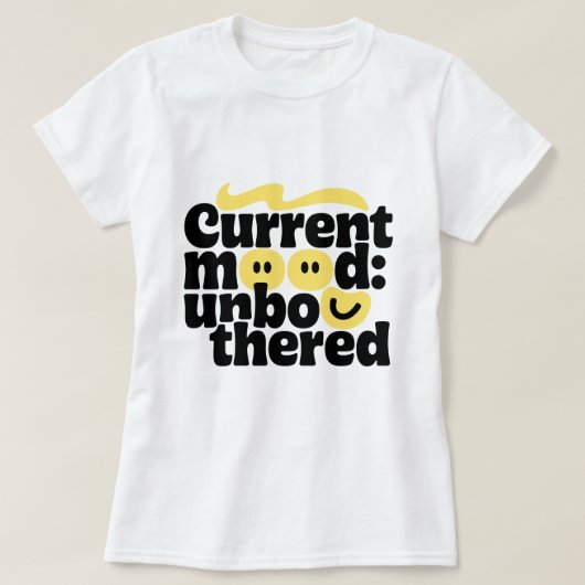 Blijf ongehinderd t-shirt (Design voorkant)