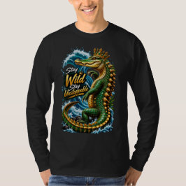 , Blijf Onstuitbaar – Crocodile Ocean T-Shirt
