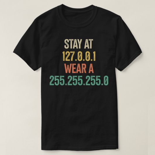 Blijf op 127 t-shirt (Design voorkant)