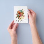 Blijf op brochure groeien (Hand)