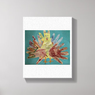Blijf op Canvas Afdruk