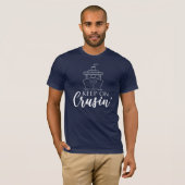 Blijf op Cruise' Nautical T-shirt (Voorkant volledig)