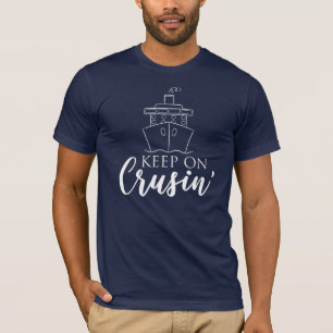 Blijf op Cruise' Nautical T-shirt