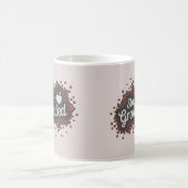 Blijf op de grond koffiemok (Center)