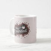 Blijf op de grond koffiemok (Voorkant links)