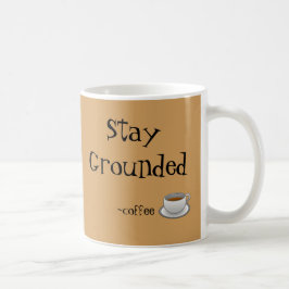 Blijf op de grond Mok voor koffie