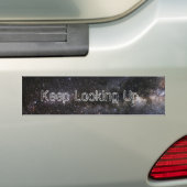 "Blijf op de hoogte" Bumpersticker (Op auto)