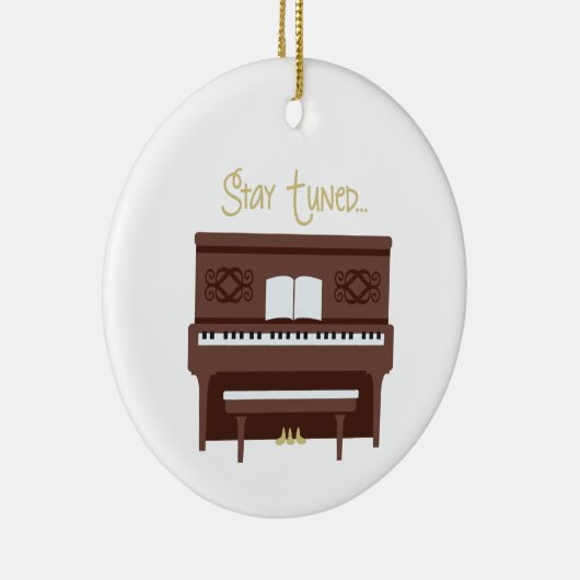 Blijf op de hoogte keramisch ornament (Rechts)