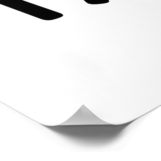 Blijf op de hoogte poster (Hoek)