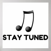 Blijf op de hoogte poster (Voorkant)