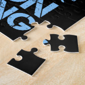 Blijf op de markt met 18 Wheeler Blue   Legpuzzel (Zijkant)