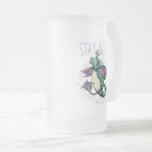 Blijf op de Mok van een gevilde glazen bier (Voorkant rechts)