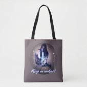 Blijf op de rockin. Schoudertas Tote Bag (Voorkant)