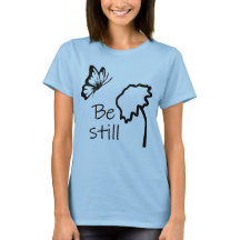 Blijf op een T-shirt