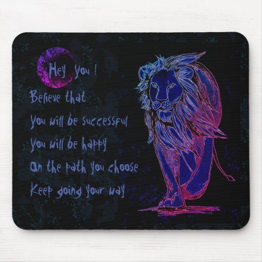 Blijf op je weg muismat (Voorkant)