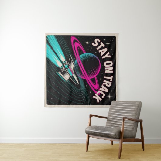 Blijf Op Koers Wandkleed (In Situ (horizontaal))