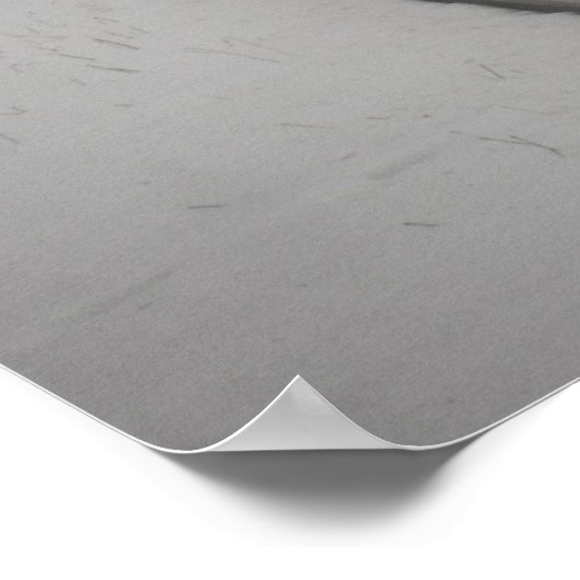 Blijf op nummer Bossen Poster (Hoek)