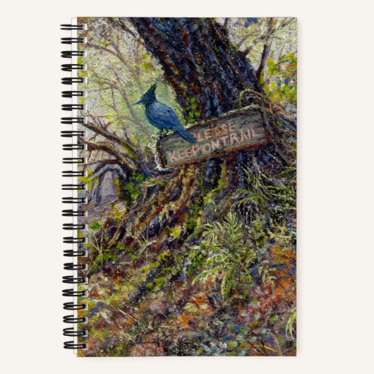 "Blijf op pad" Notitieboek (Voorkant)