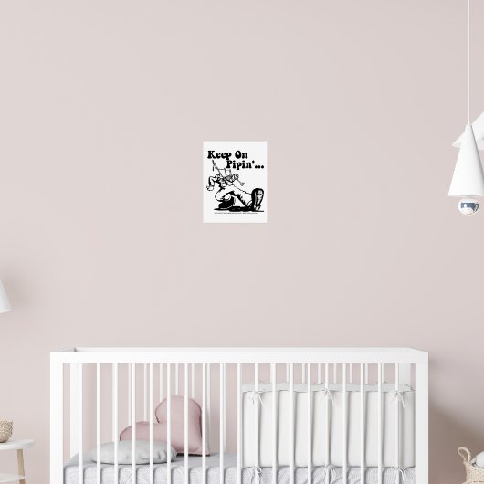 Blijf op Pipin' poster (Kinderkamer 2)