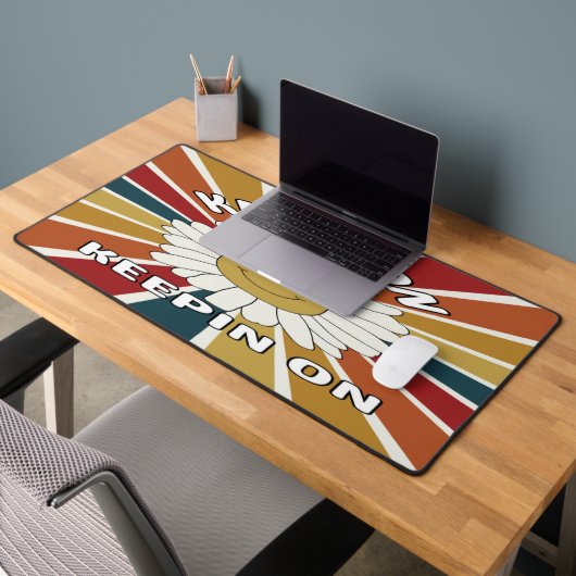 Blijf op retro bureaumat (Kantoor 2)