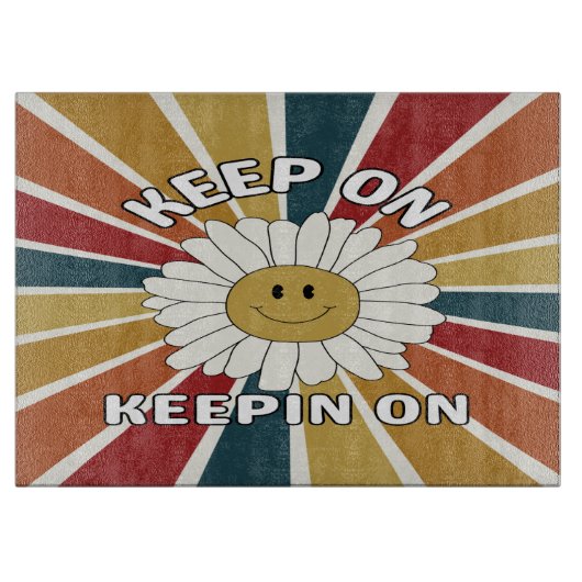 Blijf op retro snijplank (Voorkant)