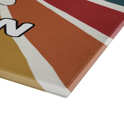 Blijf op retro snijplank (Hoek)