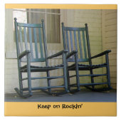 Blijf op Rockin Tegeltje (Voorkant)