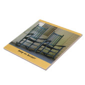 Blijf op Rockin Tegeltje (Zijkant)