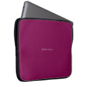 "Blijf op School" Elektronicatas Laptop Sleeve (Voorkant Rechts)