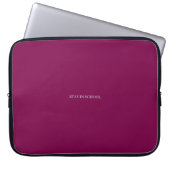 "Blijf op School" Elektronicatas Laptop Sleeve (Voorkant)