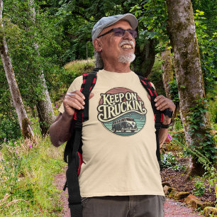 Blijf op Truckin’ Retro 60s T-shirt