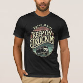 Blijf op Truckin’ Retro 60s T-shirt (Voorkant)