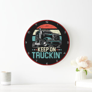 Blijf op Truckin': Retro Road Grote Klok
